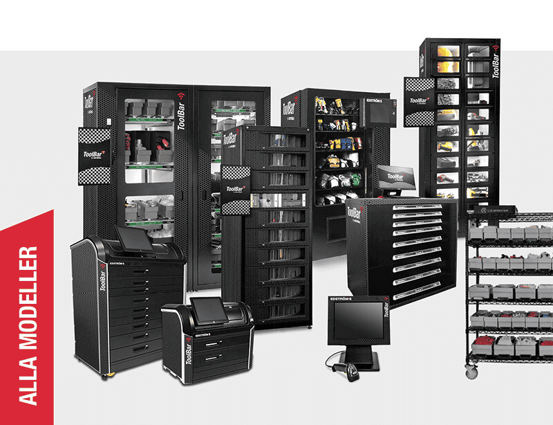Toolbar verktygsskåp alla maskinmodeller