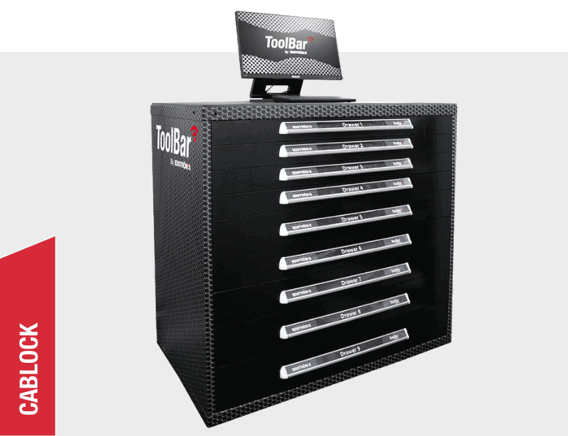 Toolbar verktygsskåp i modellen Cablock
