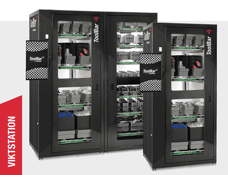 Toolbar verktygsskåp i modellen Viktstation