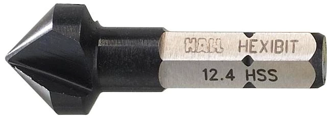 Försänkare - för metall Hexibit HSS
