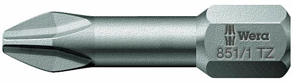 Bits för Phillip kryss-spår Wera 851/1 TZ / 851/1 Z