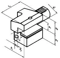 VDI hållare Axial C3 H