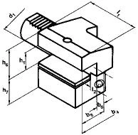 VDI hållare Axial C4 V