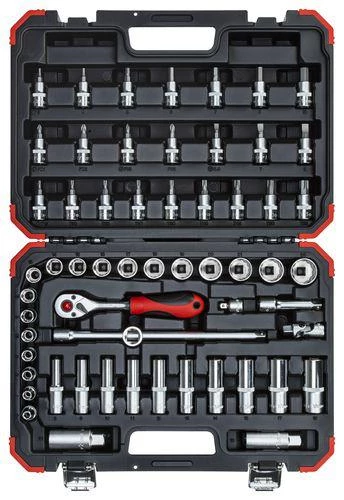 Hyllsnyckel set 3/8", 59 pcs