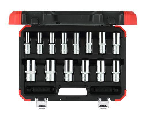 Hyllsnyckel set 1/2", 14 pcs