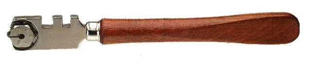 Glasskärare med ståltrissor Silberschnitt 100 0