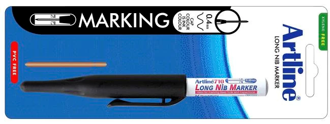 MÄRKPENNA L.SPETS 710 SVART SB