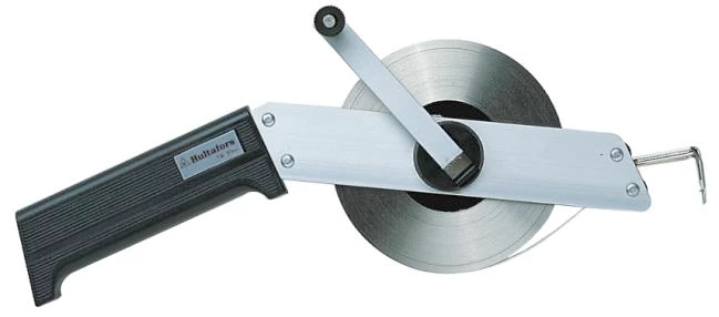 Stålmåttband rostfritt i ram TR