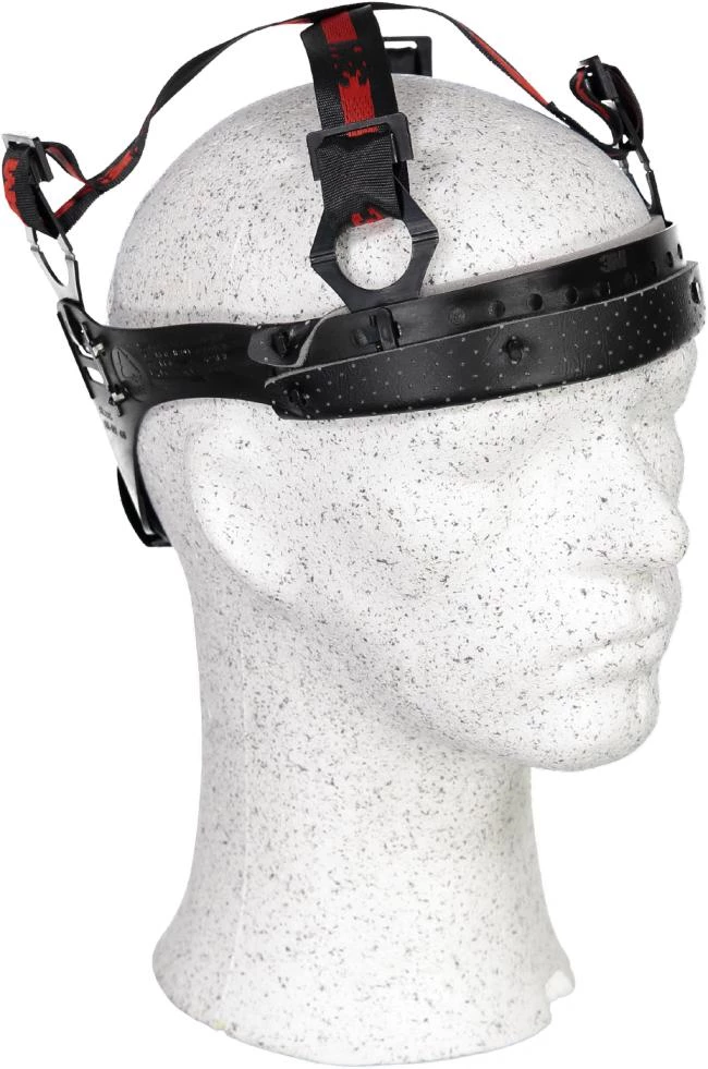 Hjälminredning rattjust plast