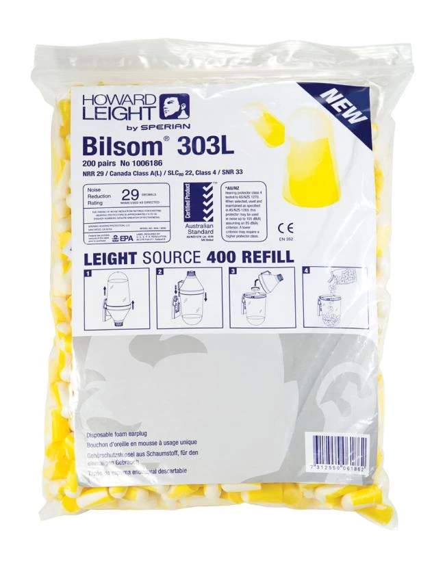 Skumproppar (refill) för Howard Leight Bilsomat 303