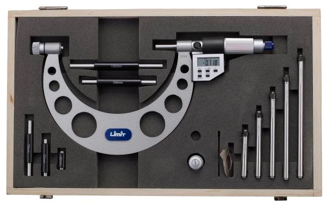 Mikrometer - elektronisk, med insatskolvar Limit