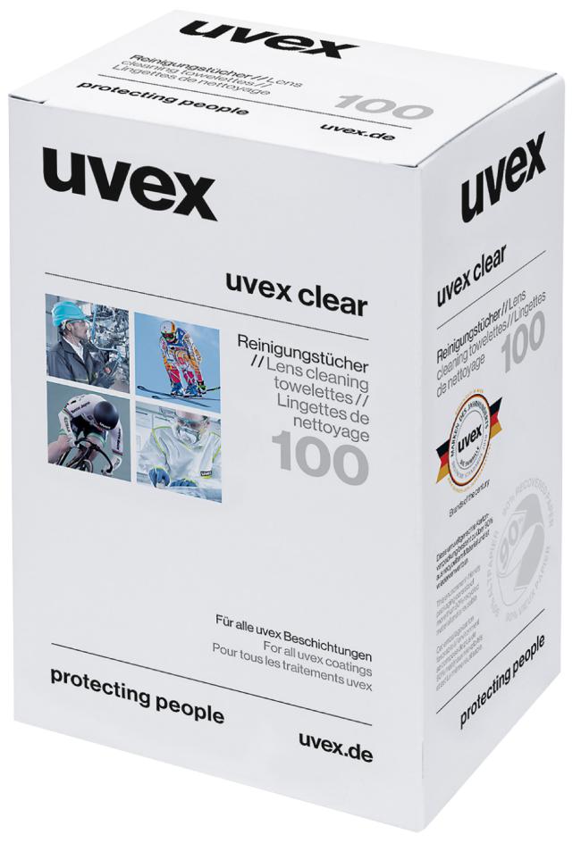 Rengöringsservetter Uvex 9963