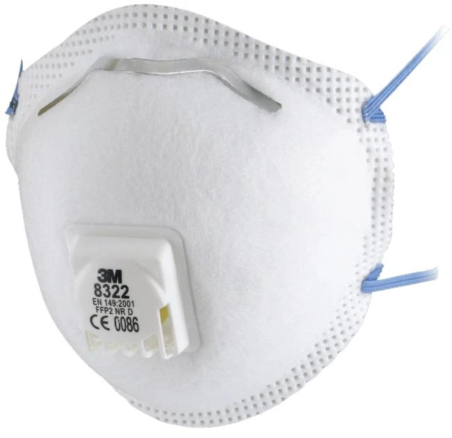 Filtrerande halvmask 3M 8322 FFP2V