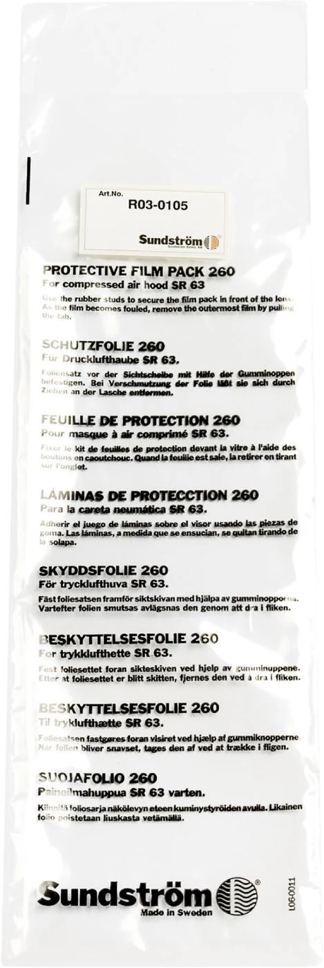 Folie för 63-9 260 R03-0105