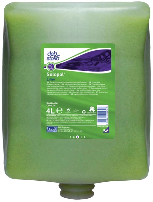 Handrengöring Deb Solopol Lime