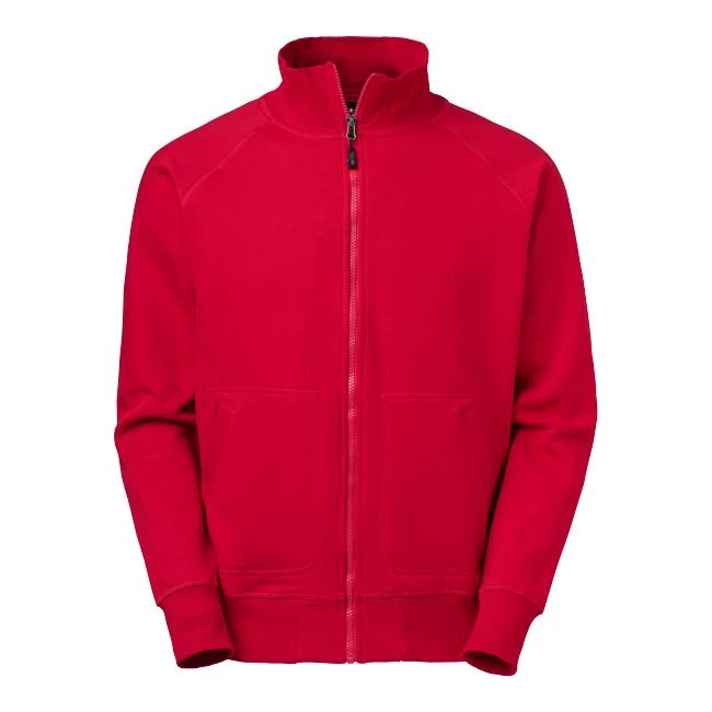 Denver collegetröja med hellång dragkedja