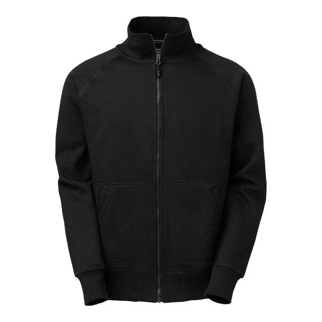 Denver collegetröja med hellång dragkedja