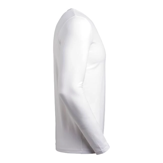 LEO MS R-NECK LS WHITE L
