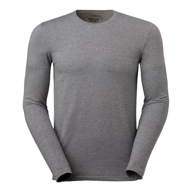 LEO MS R-NECK LS M GREYME S
