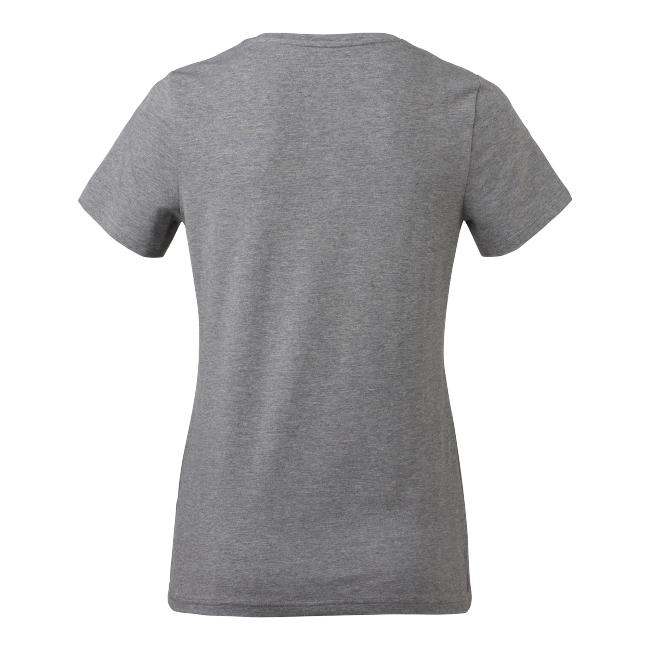 NORA LDS R-NECK M GREYMEL XL T-SHIRT