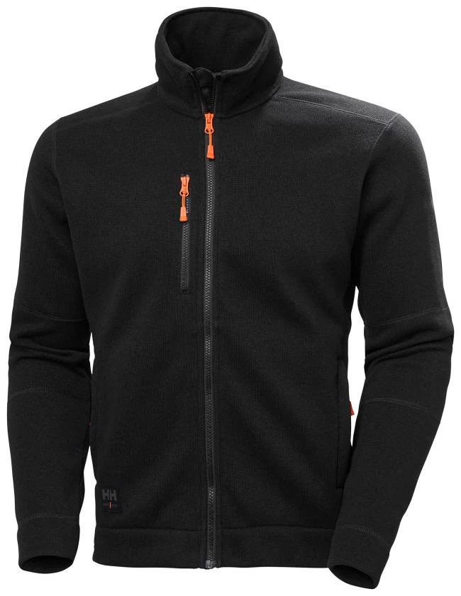 KENSINGTON KNIT FLEECE JACKET 990 BLACK /XXL