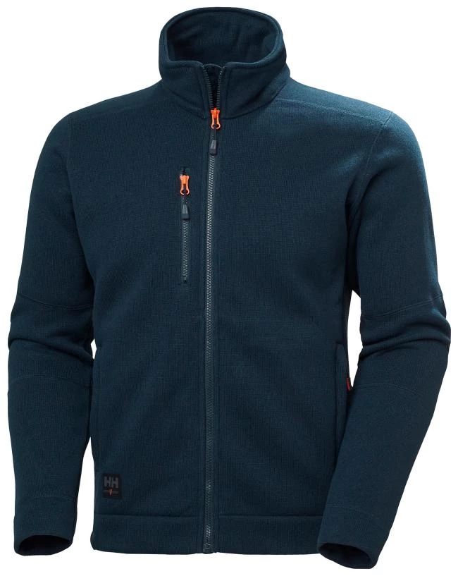 KENSINGTON KNIT FLEECE JACKET 590 NAVY  /M