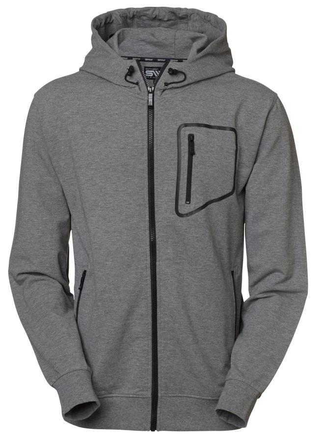 Madison huvtröja med hellång dragkedja