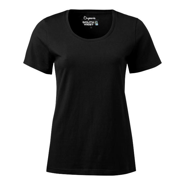 NORA LDS R-NECK BLACK L T-SHIRT