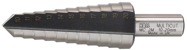 Koniskt plåtborr Multicut HSS