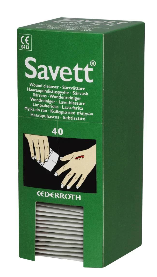 Sårtvättare Cederroth Savett