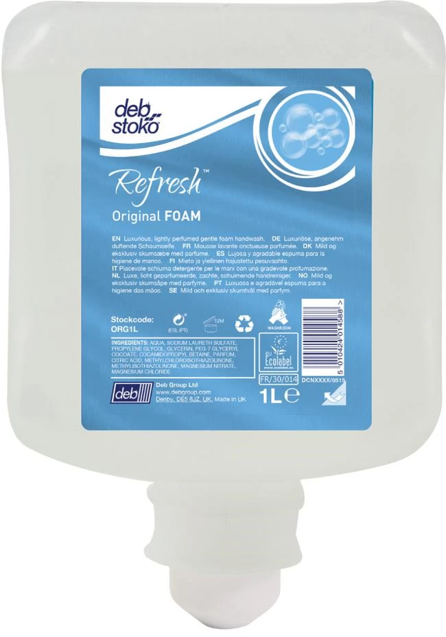TVÅL SKUM REFRESH ORIGINAL 1 L