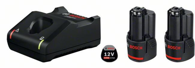 2 x GBA 12V 3.0Ah + GAL 12V-40
