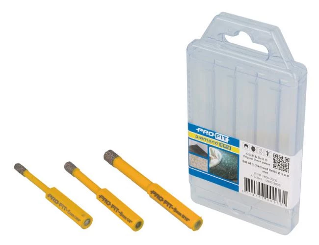 Diamantborrset 3 delar