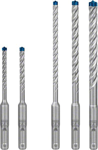 Expert SDS plus-7X hammarborrsatser