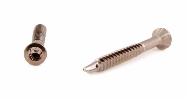 Glaslistskruv A4 med borrspets