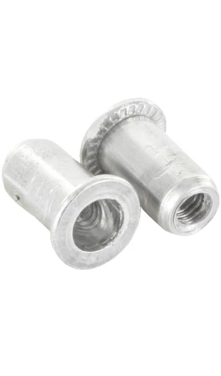 BLINDNITMUTTER FTT/C M5 ALUM. PLANT HUVUD ÖPPEN