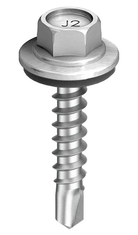 FARMARSKRUV 4,8X20/Ö RAL9006 S ILVER HEX8 C3