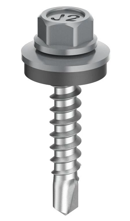 FARMARSKRUV 4,8X20/Ö RAL9007 M ÖRK SILVER