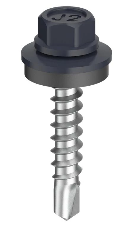 FARMARSKRUV 4,8X20/Ö RAL7024 G RAFITGRÅ HEX8 C3