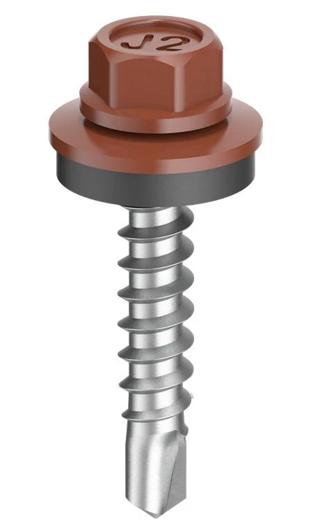 FARMARSKRUV 4,8X20/Ö RAL8004 T EGELRÖD HEX8 C3