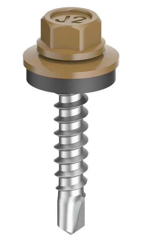 FARMARSKRUV 4,8X20/Ö RAL1002 S ANDGUL HEX8 C3