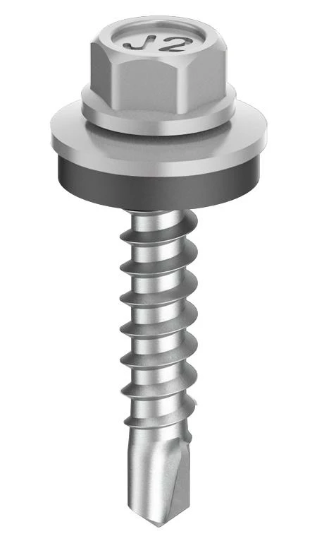 FARMARSKRUV 4,8X20/Ö RAL7035 L JUSGRÅ HEX8 C3