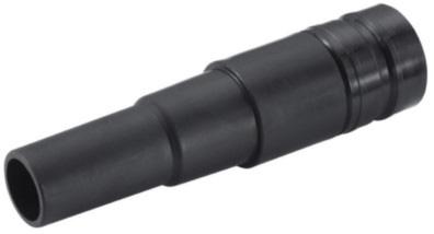 Gummiadapter, avsmalnande