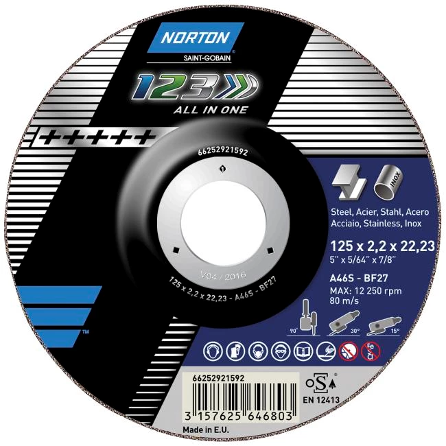 Kapskiva Norton 1-2-3