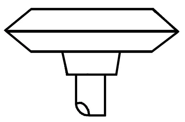 SLIPSTIFT A36 40X10 86A60PVS