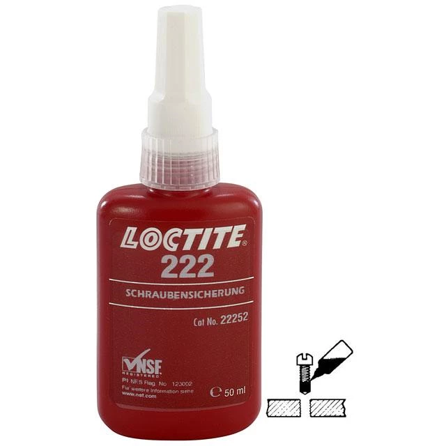 LOCTITE 222 50ML .