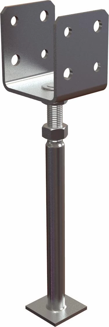 Stolpskor typ U justerbar höjd FZV