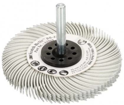 RADIALBORSTE 75MM C VIT P120 BB-ZS MED SPINDEL Ø6MM