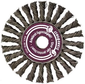 Cirkulärborste med axelhål Osborn 0002631131