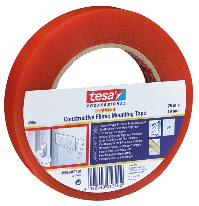 Monteringstejp dubbelhäftande tesa 4965